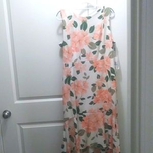 NWT floral sleeveless dress